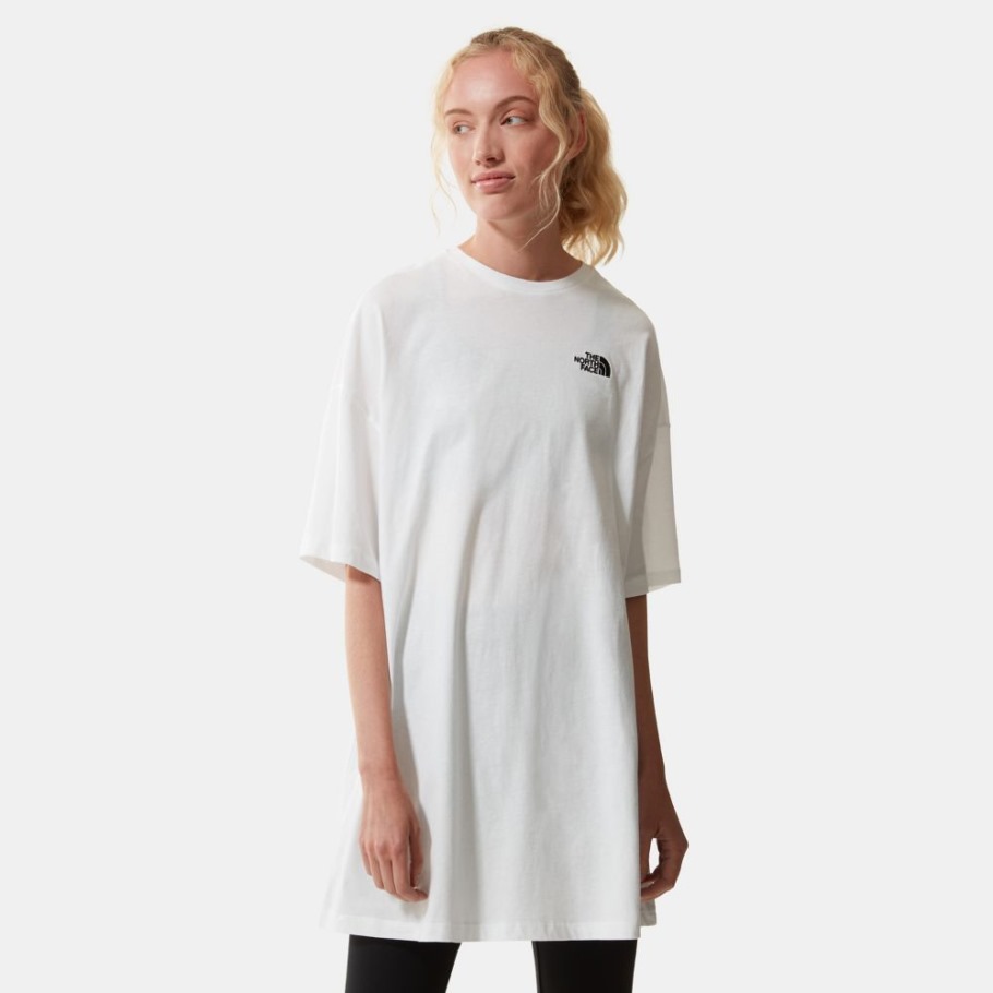 T-shirt Femme Blanc Robe The North Face
