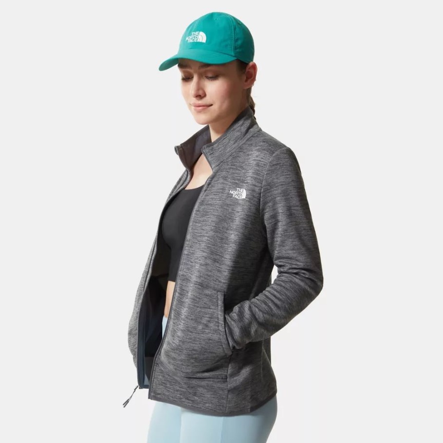 Veste Polaire Femme Canyonlands Full Zip Gris The North Face