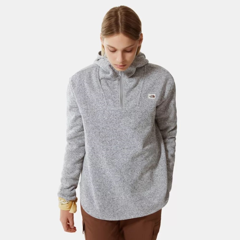 Sweat à Capuche Femme Crescent The North Face Gris
