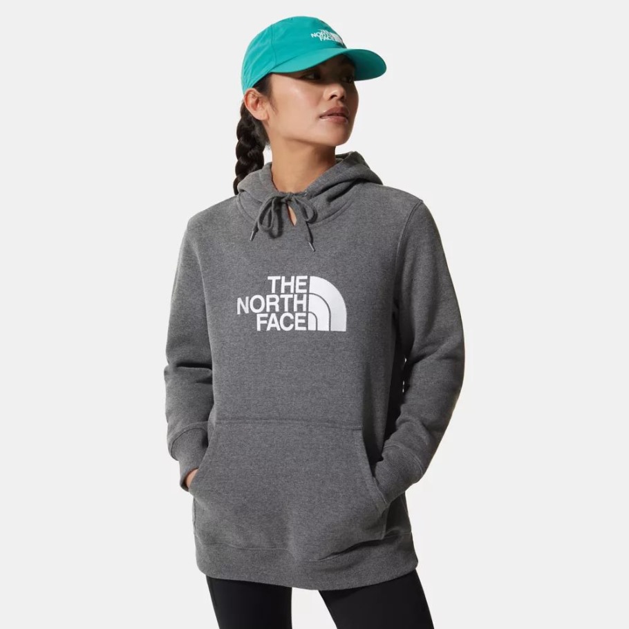 Sweat à Capuche Femme Draw Peak Gris The North Face
