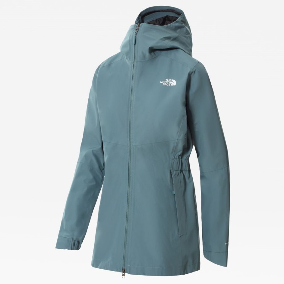 Veste Shell Parka Randonneurs Femme Bleu The North Face