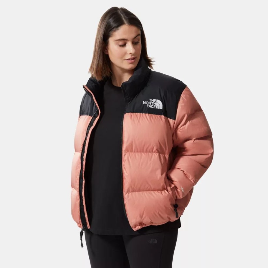 Doudoune Femme Grande Taille 1996 Retro Nuptse The North Face Rose Dawn