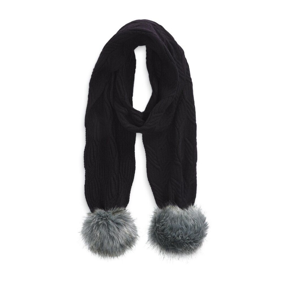 écharpe Oh Mega Fur Pom Femme Noir The North Face