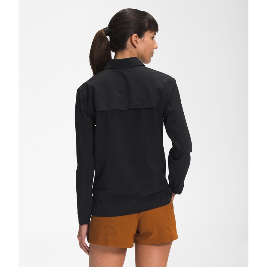 Chemise Manches Longues The North Face First Trail Upf Femme Noir