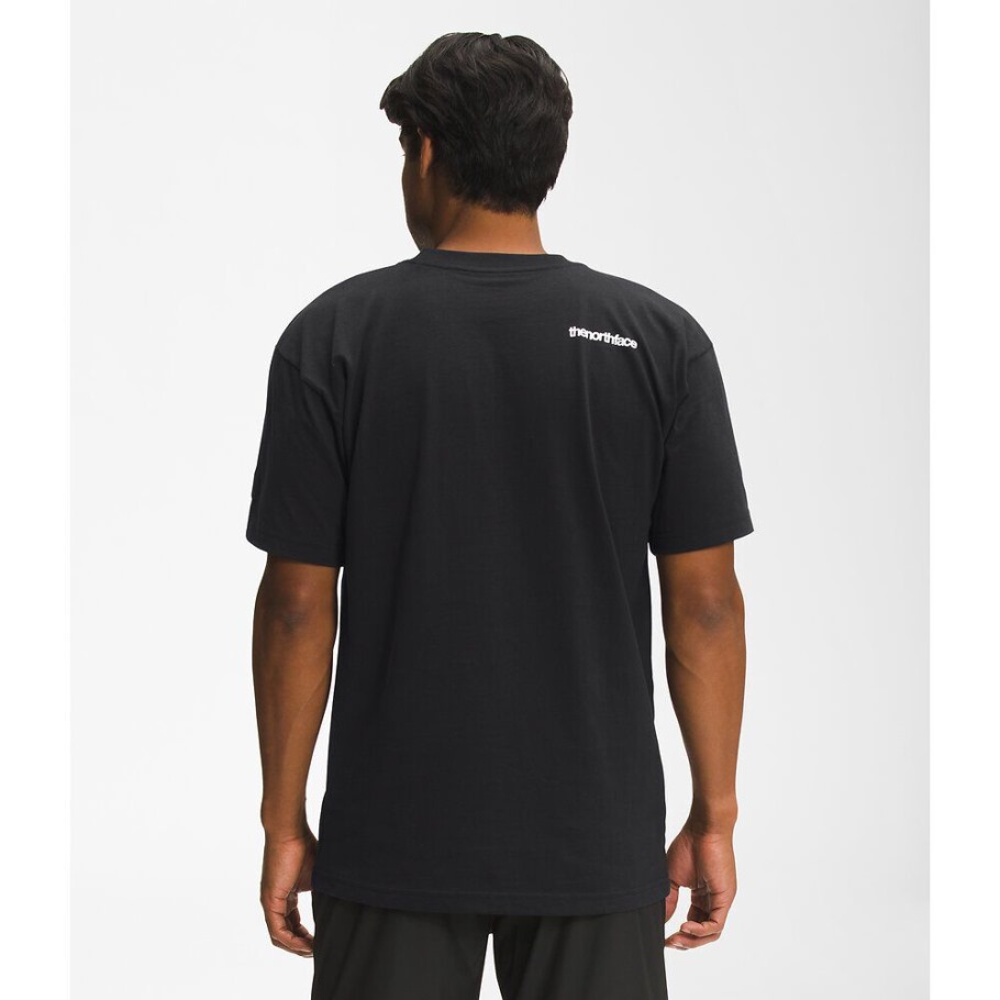 T-shirt Unisexe De Montagne à Manches Courtes Noir The North Face