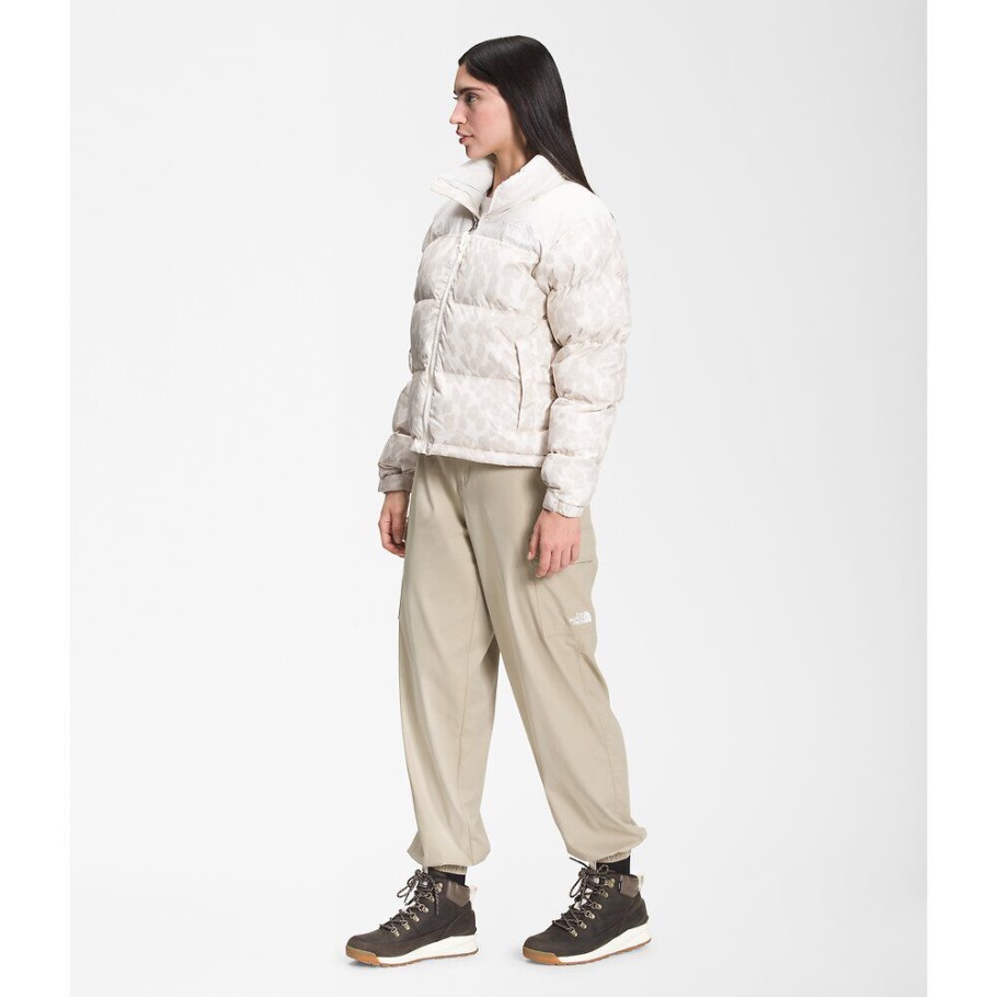 Veste The North Face Femme Imprimé 1996 Retro Nuptse Gris