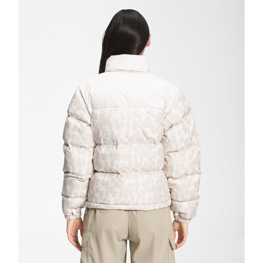 Veste The North Face Femme Imprimé 1996 Retro Nuptse Gris