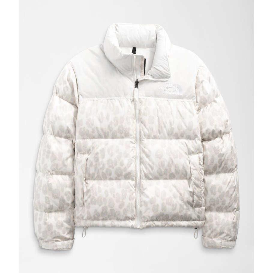 Veste The North Face Femme Imprimé 1996 Retro Nuptse Gris