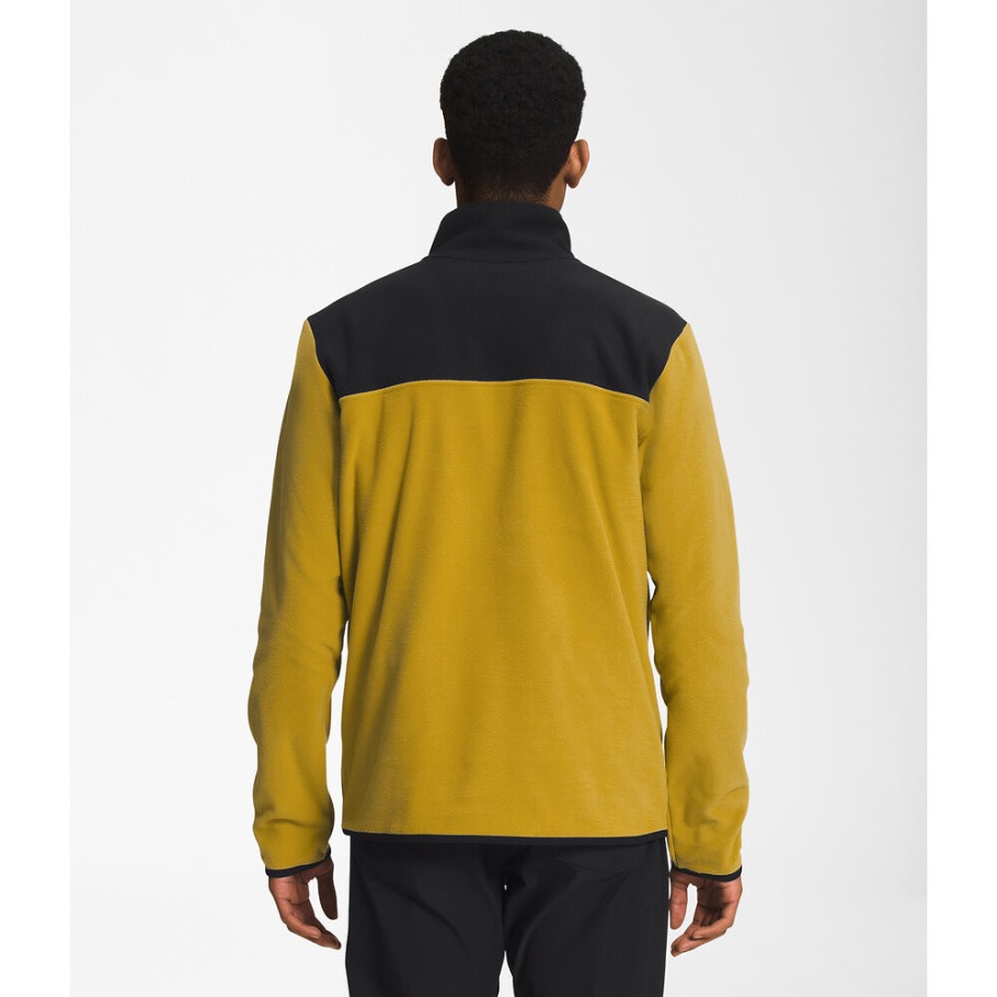 The North Face Men Tka Glacier Polaire Zip Veste Mineral Gold