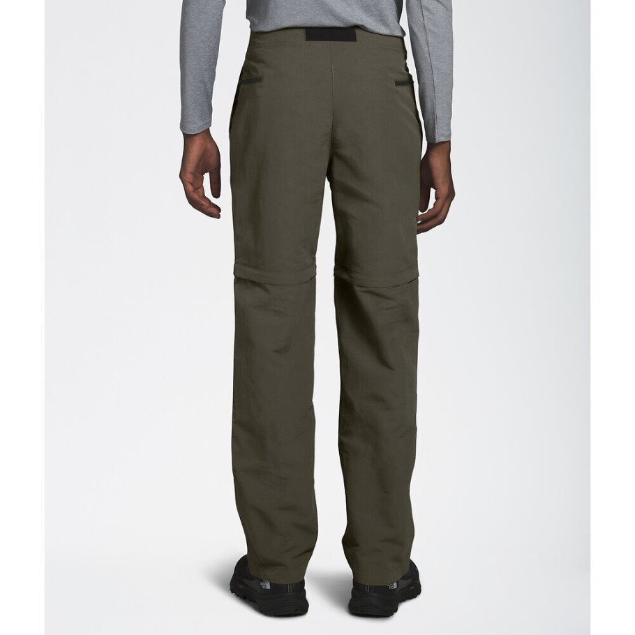 Nouveau Pantalon Convertible Paramount Trail Homme Vert Taupe The North Face