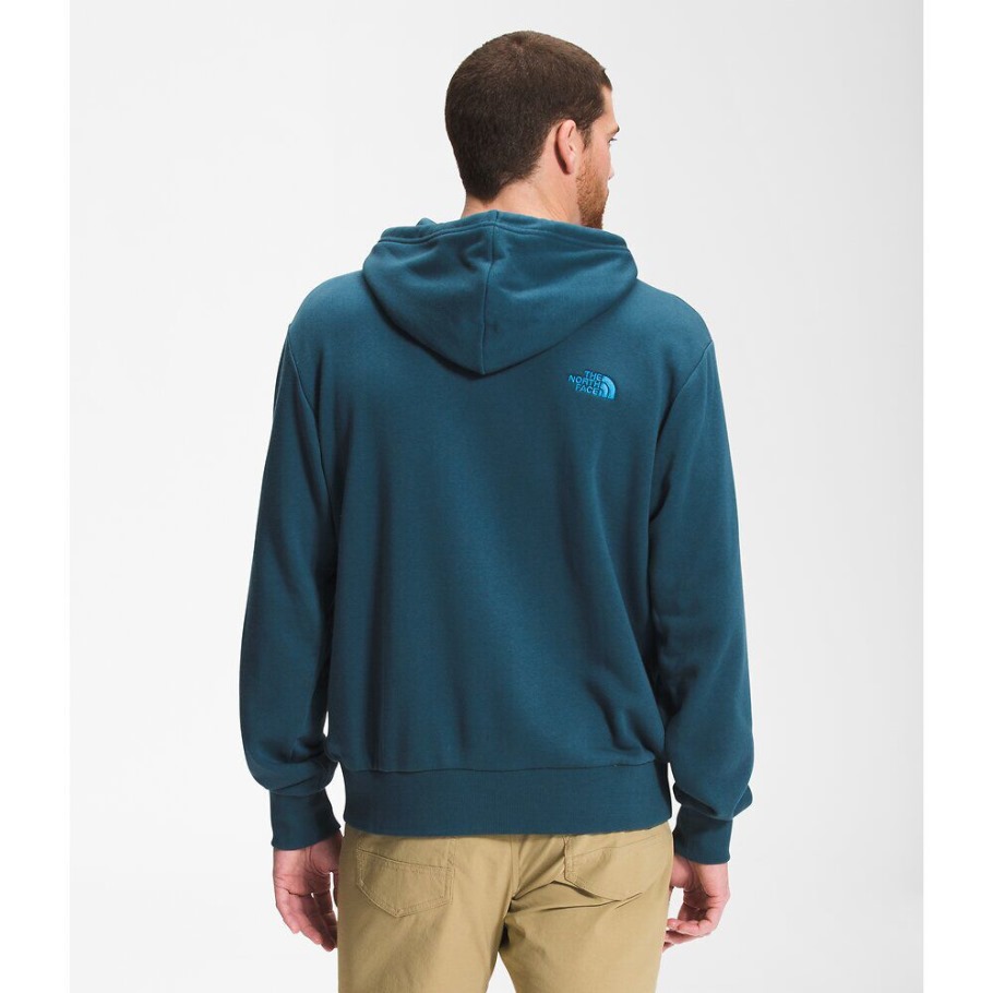 Sweat à Capuche Avec Logo Simple The North Face Bleu Pour Hommes