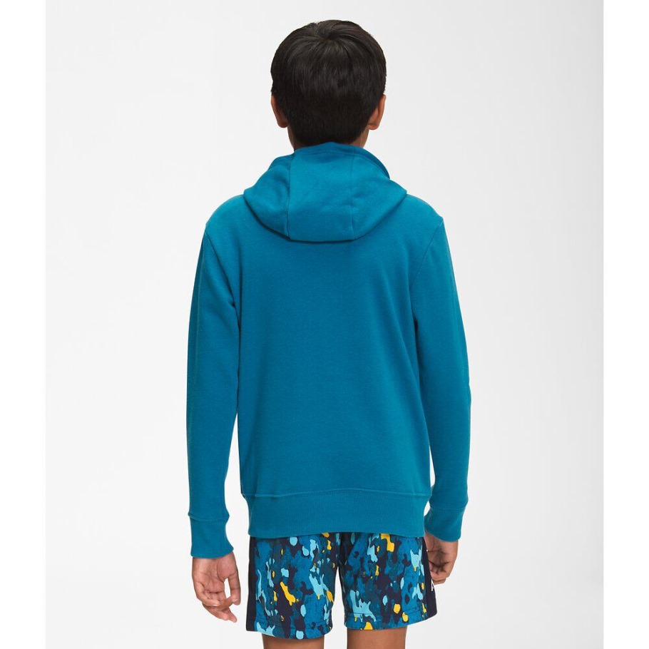 Banff Blue The North Face Garçons Camp Polaire Pull à Capuche