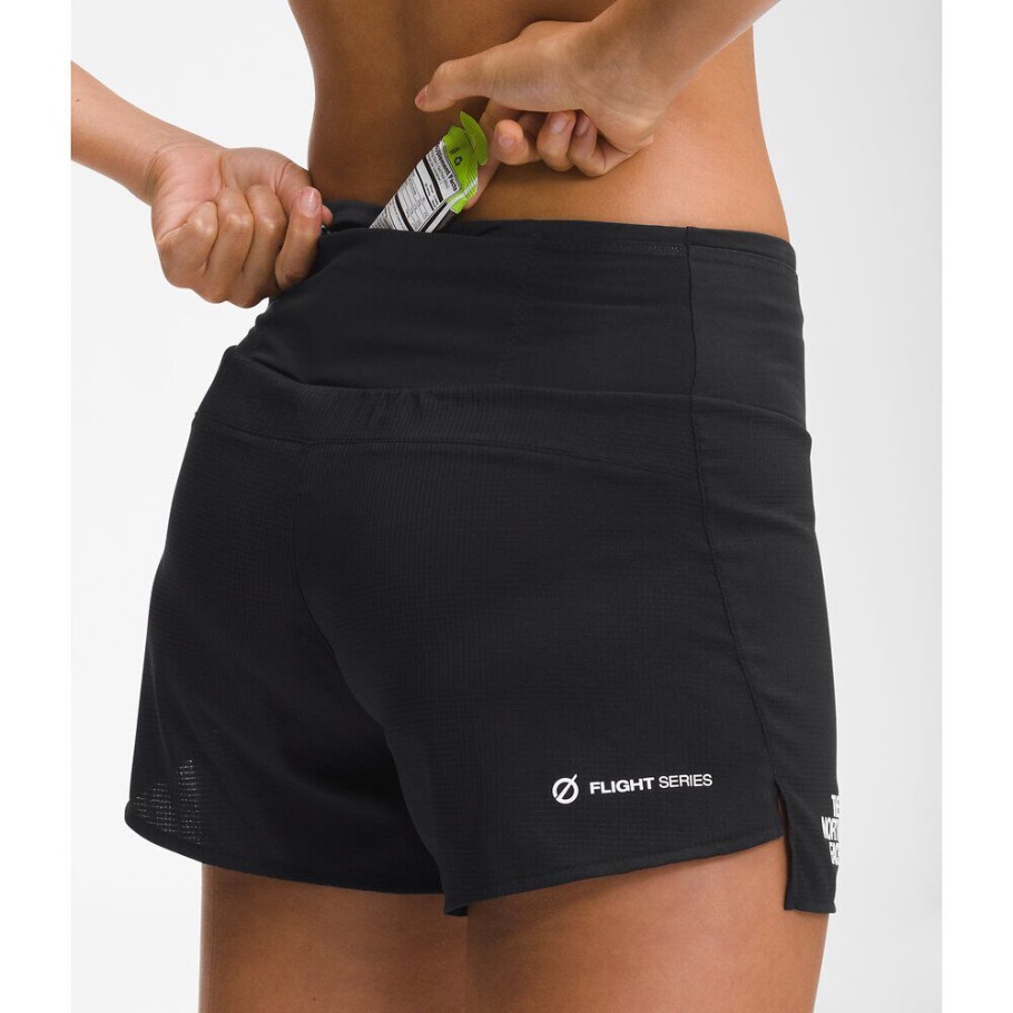 The North Face Femmes Noir Flight Stridelight 4 Shorts