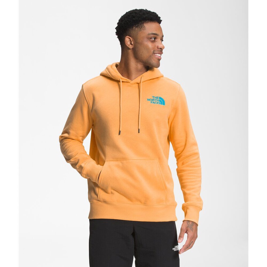 Les Murs Unisexes De La Face Nord Sont Destinés à L'escalade Pull à Capuche Chamois Orange