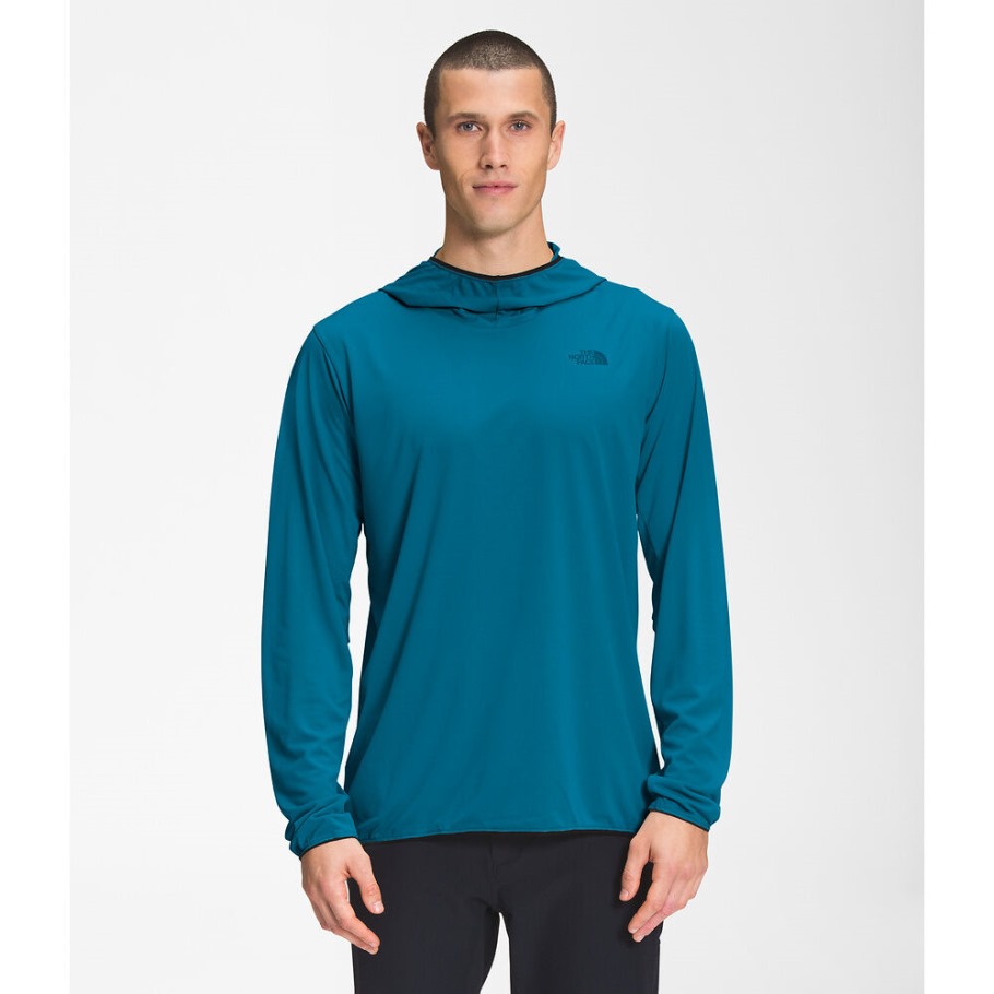 Sweat à Capuche The North Face Banff Blue Men Belay Sun