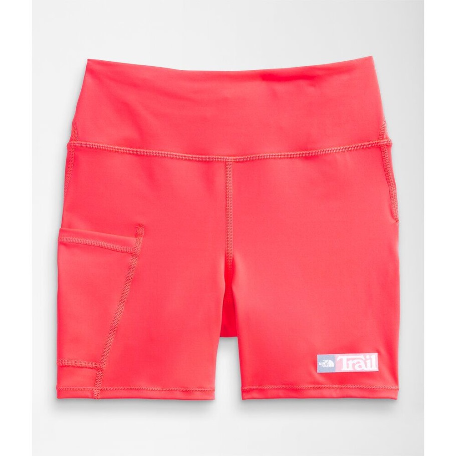 Movmynt 5 Tight Short Brillant Corail Femme The North Face