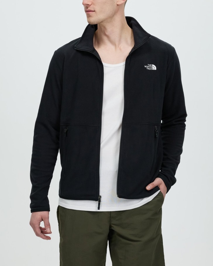 The North Face Tka Glacier Polaire Full Zip Veste Noir